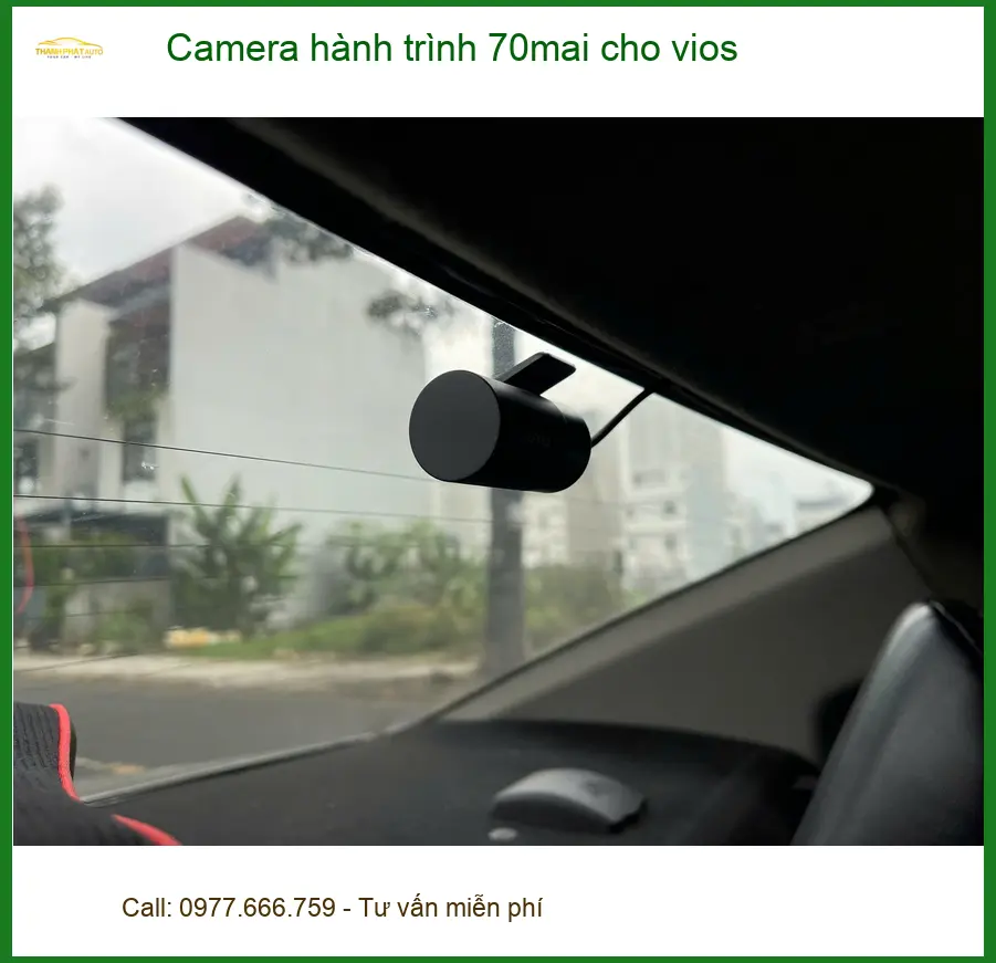 Anh Bảo lắp Camera 70mai Vios tại Quận 7 tránh va chạm không đáng ảnh thực tế 2