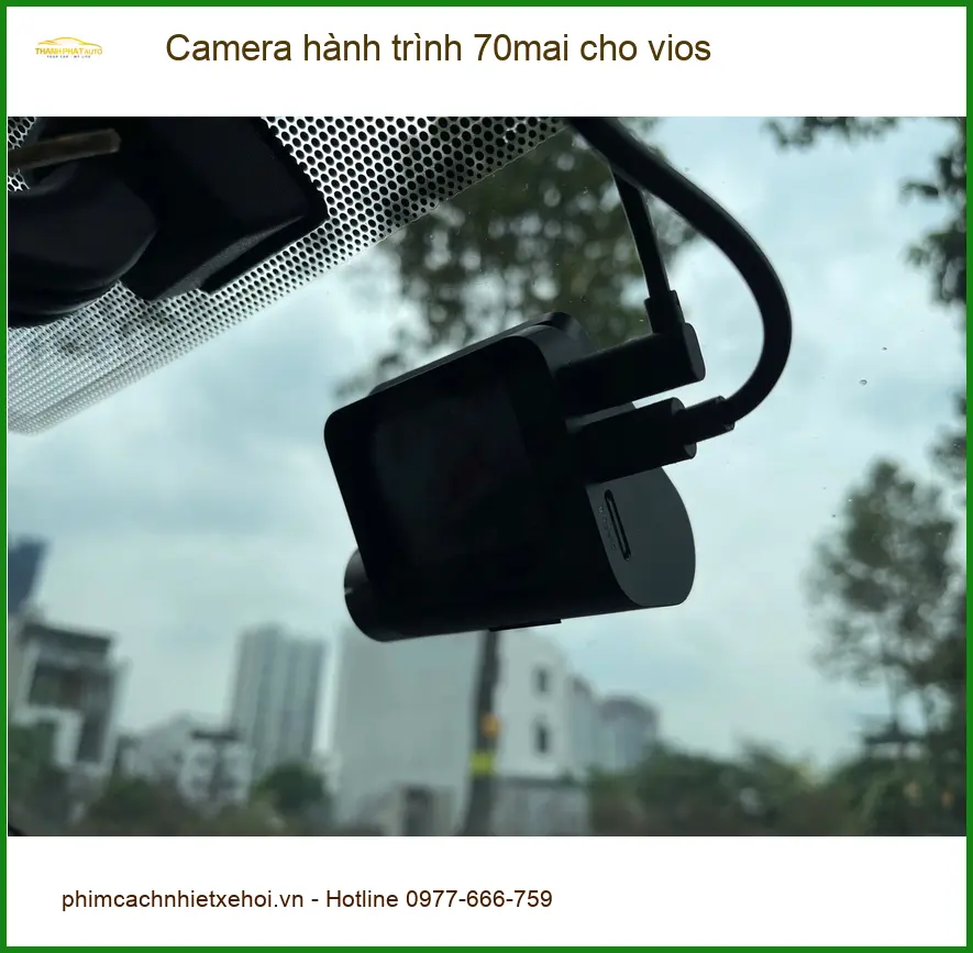 Anh Bảo lắp Camera 70mai Vios tại Quận 7 tránh va chạm không đáng ảnh thực tế 4