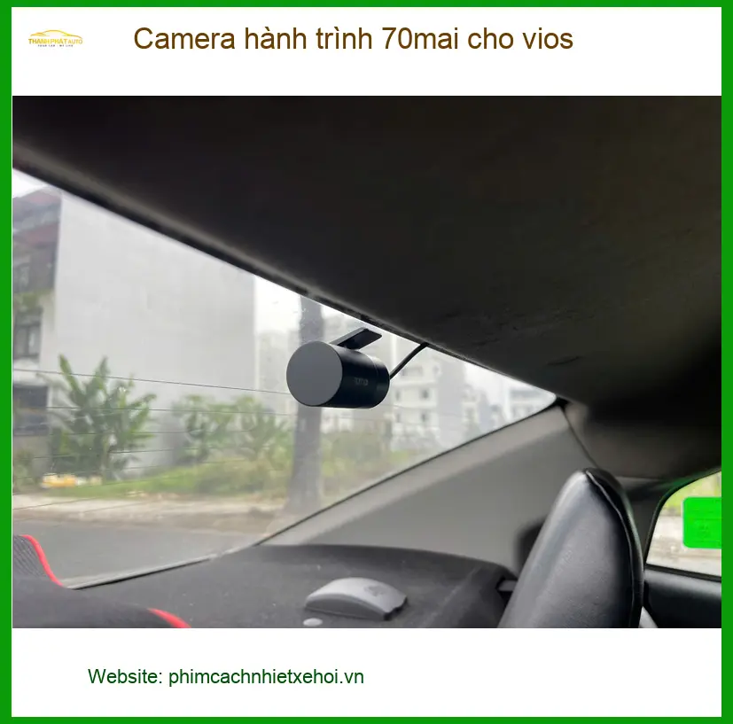 Anh Bảo lắp Camera 70mai Vios tại Quận 7 tránh va chạm không đáng ảnh thực tế 5