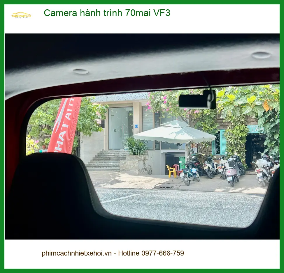Anh Lộc lắp Camera hành trình 70mai VF3 cho VF3 tại Tân Bình ảnh thực tế 2