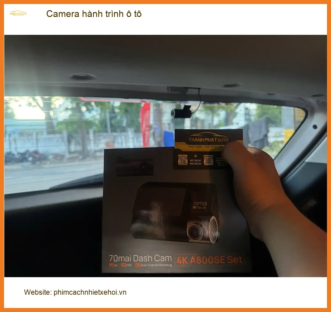 Anh Minh lắp Camera hành trình ô tô Hyundai Santa Fe tại Quận Huyện Nhà Bè