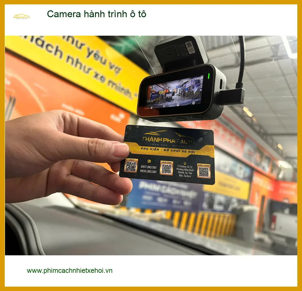 Chú Tùng lắp Camera hành trình ô tô cho Kia Sorento ở Quận 7 ảnh thực tế 4