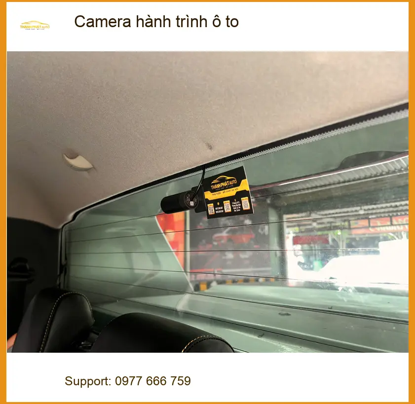 Anh Khải lắp Camera hành trình ô tô Honda CR-V tại Phú Nhuận cần ghi lại lộ trình ảnh thực tế 4
