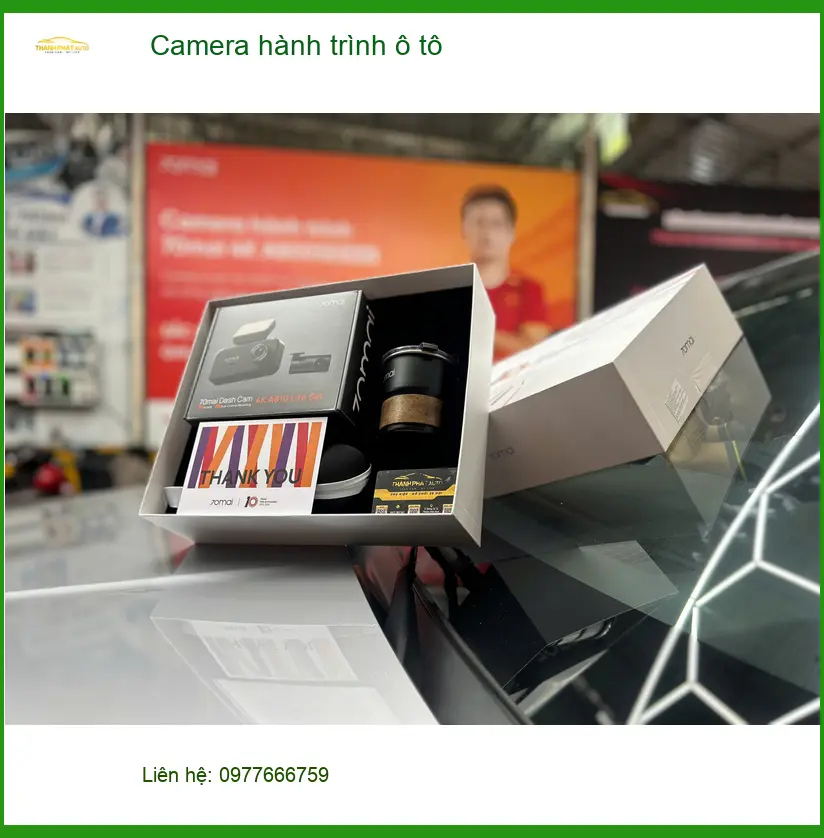 Anh Đức Long lắp Camera hành trình ô tô Hyundai Accent tại Hóc Môn ảnh thực tế 3