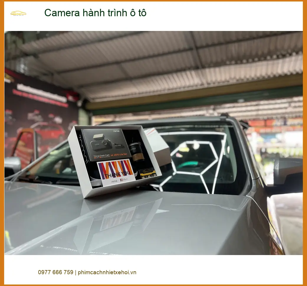 Anh Đức Long lắp Camera hành trình ô tô Hyundai Accent tại Hóc Môn ảnh thực tế 5