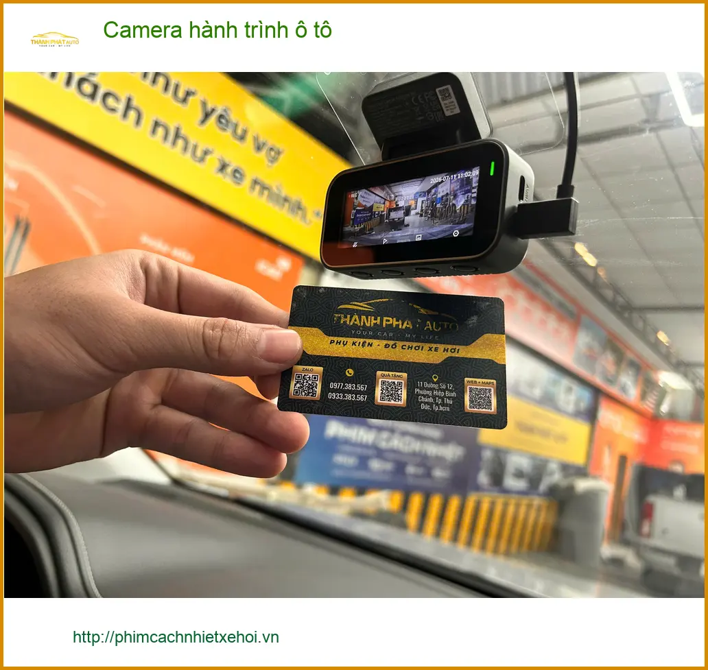 Anh Trọng lắp Camera hành trình ô tô cho Mazda 3 ở Quận 11 nhanh chóng ảnh thực tế 2