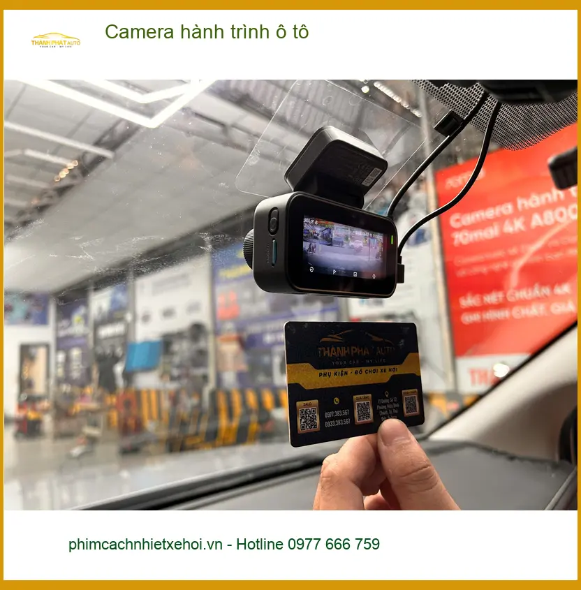 Anh Trọng lắp Camera hành trình ô tô cho Mazda 3 ở Quận 11 nhanh chóng ảnh thực tế 3