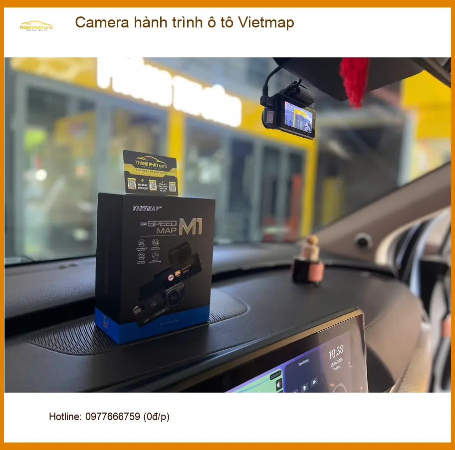Anh Huy lắp camera hành trình ô tô Vietmap cho Ford Everest ở Củ Chi ảnh thực tế 3