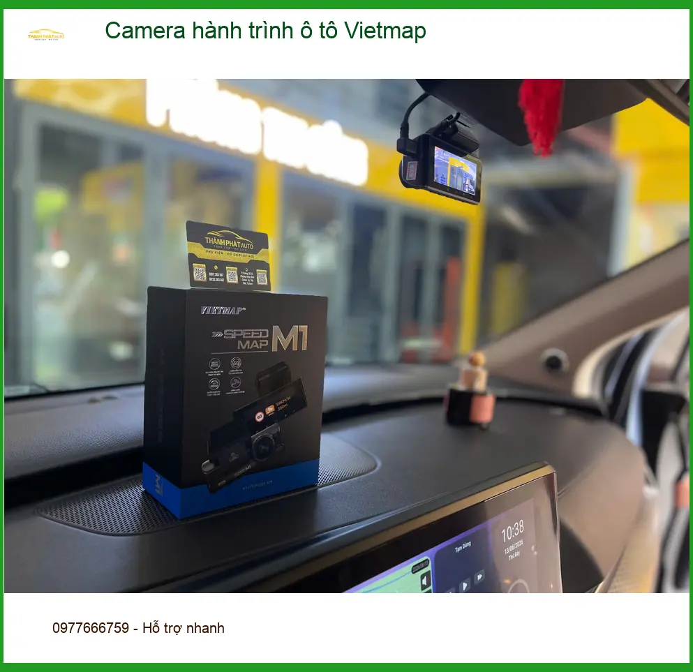 Anh Khải lắp Camera hành trình Vietmap cho Accent tại Quận Tân Phú