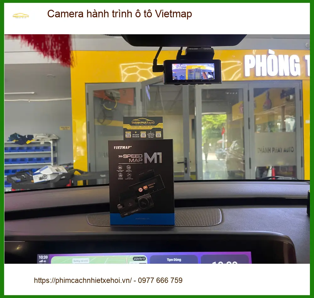 Anh Khải lắp Camera hành trình Vietmap cho Accent tại Quận Tân Phú ảnh thực tế 3