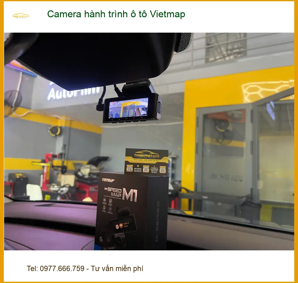 Anh Khải lắp Camera hành trình Vietmap cho Accent tại Quận Tân Phú ảnh thực tế 5