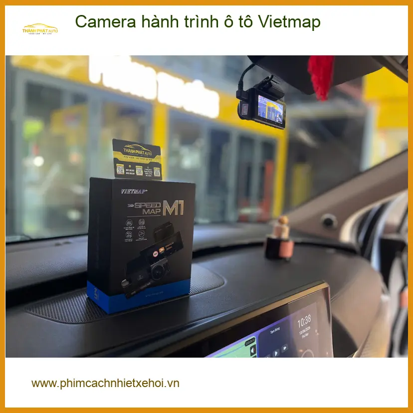 Chú Tấn lắp Camera hành trình Vietmap cho Accent tại Nhà Bè để lái xe an toàn ảnh thực tế 2