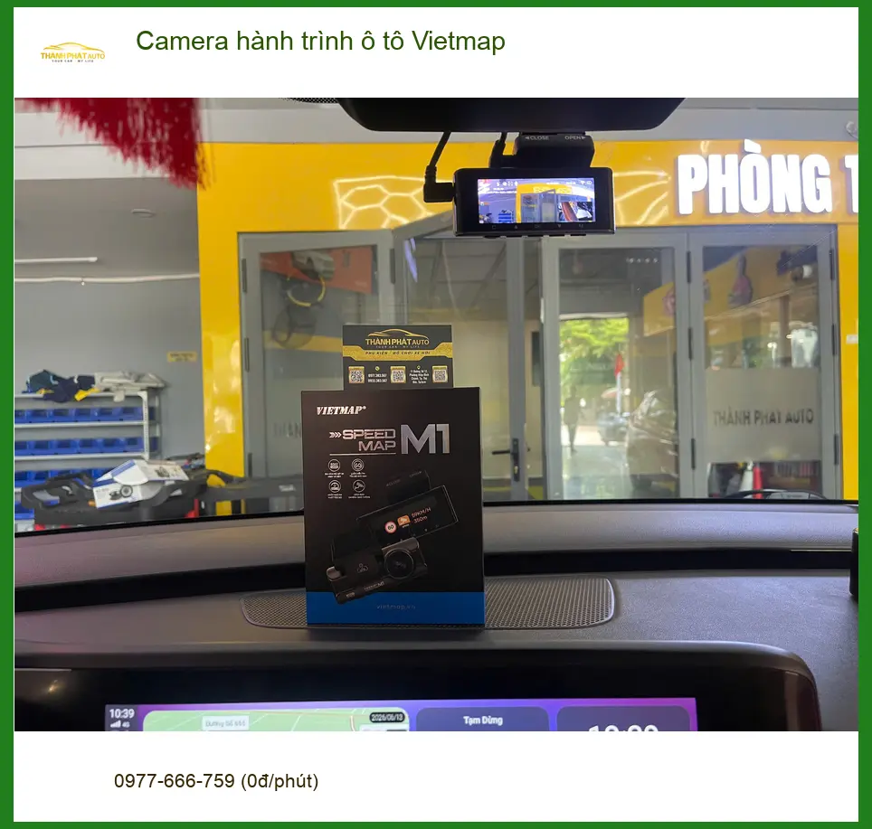 Chú Tấn lắp Camera hành trình Vietmap cho Accent tại Nhà Bè để lái xe an toàn ảnh thực tế 4