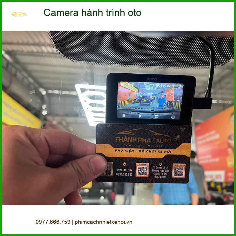 Anh Tùng lắp Camera hành trình ô tô cho Hyundai Kona tại Quận Bình Thạnh ảnh thực tế 5