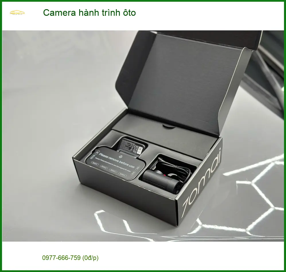 Chị Thảo lắp camera hành trình ô tô Hyundai Kona tại Quận 8 để an tâm lái xe ảnh thực tế 3