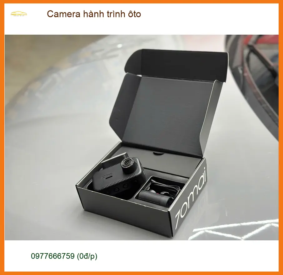 Chị Thảo lắp camera hành trình ô tô Hyundai Kona tại Quận 8 để an tâm lái xe ảnh thực tế 5