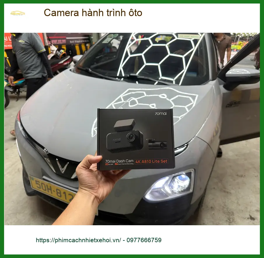 Anh Khang gắn Camera hành trình ôto VinFast Lux A2.0 tại Quận 2 ảnh thực tế 5