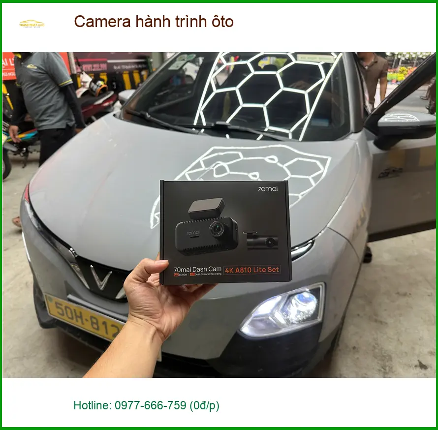 Anh Khải lắp camera hành trình ôto cho Hyundai Accent tại Quận Tân Bình ảnh thực tế 3