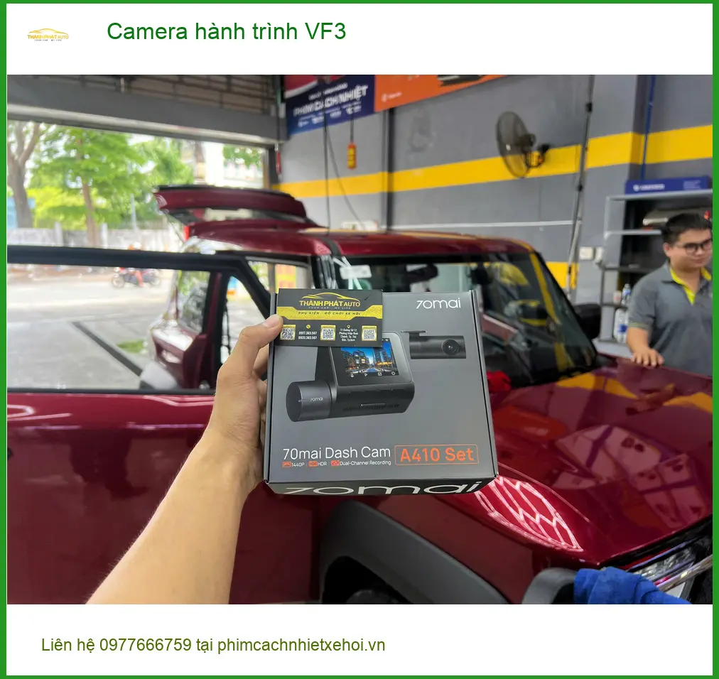 Anh Tùng lắp Camera hành trình VF3 tại Quận 4 vì muốn ghi lại hành trình rõ nét ảnh thực tế 3