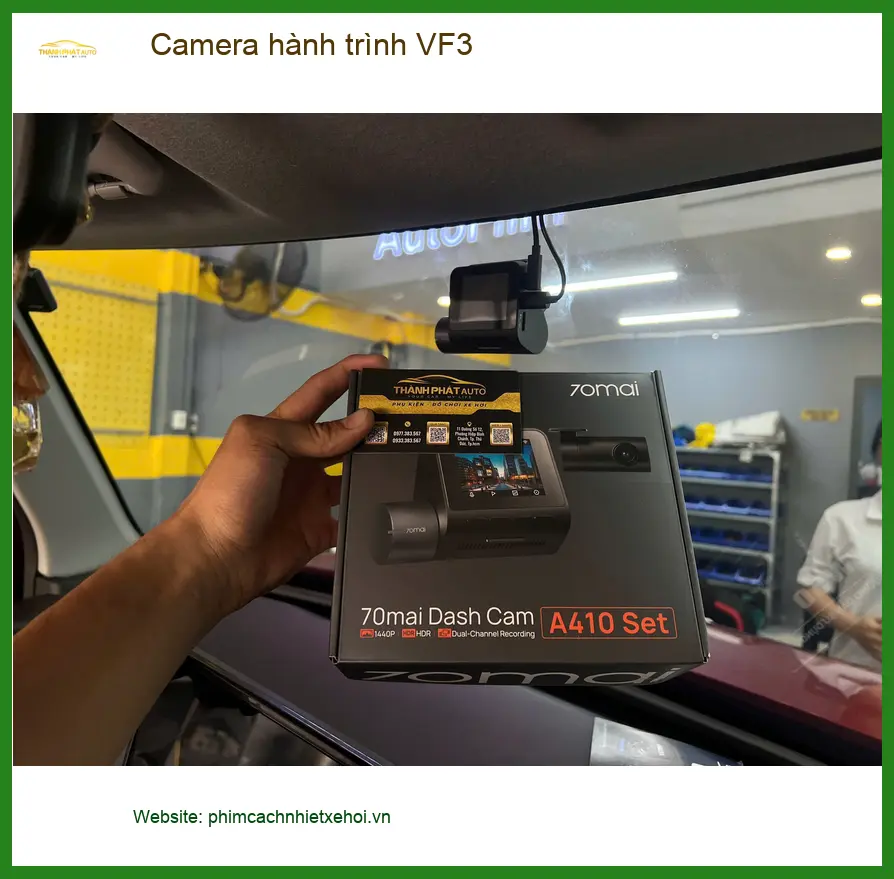 Anh Tùng lắp Camera hành trình VF3 tại Quận 4 vì muốn ghi lại hành trình rõ nét ảnh thực tế 4