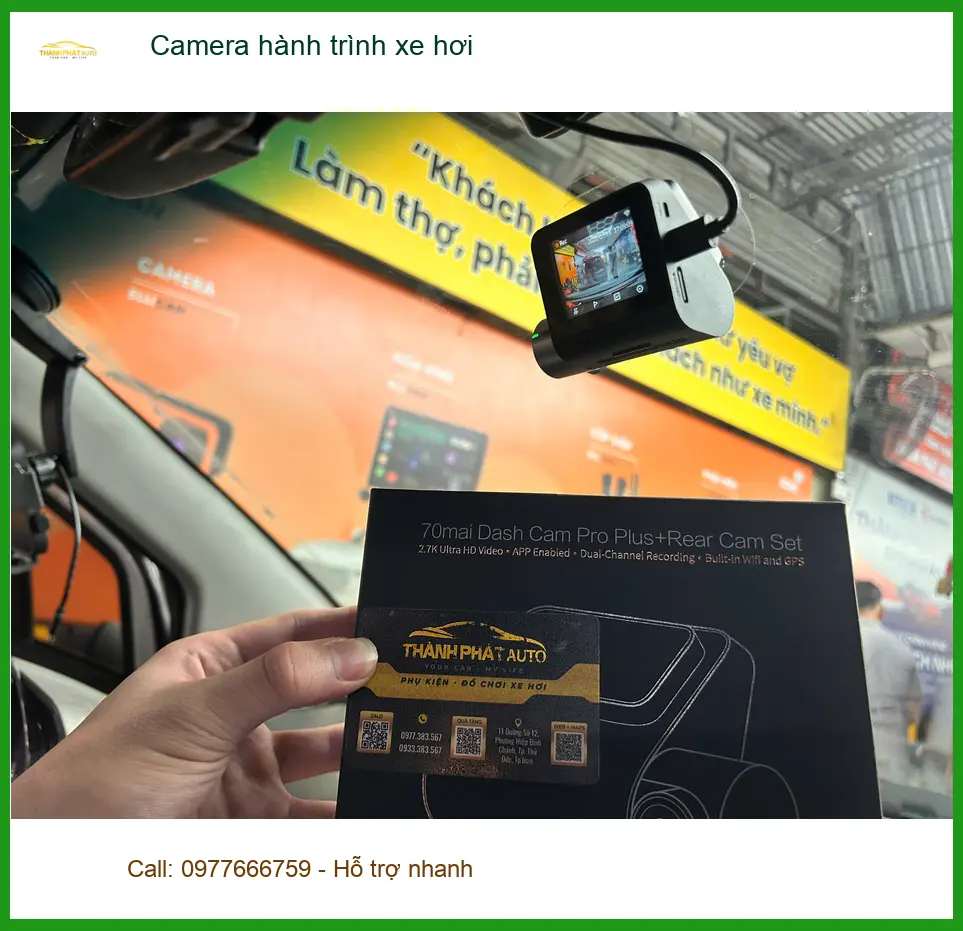 Anh Minh lắp Camera hành trình xe hơi cho Suzuki XL7 tại Quận 2 ảnh thực tế 2
