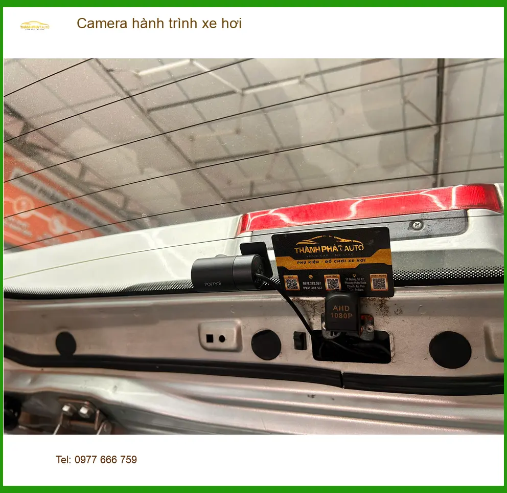 Anh Minh lắp Camera hành trình xe hơi cho Suzuki XL7 tại Quận 2 ảnh thực tế 4