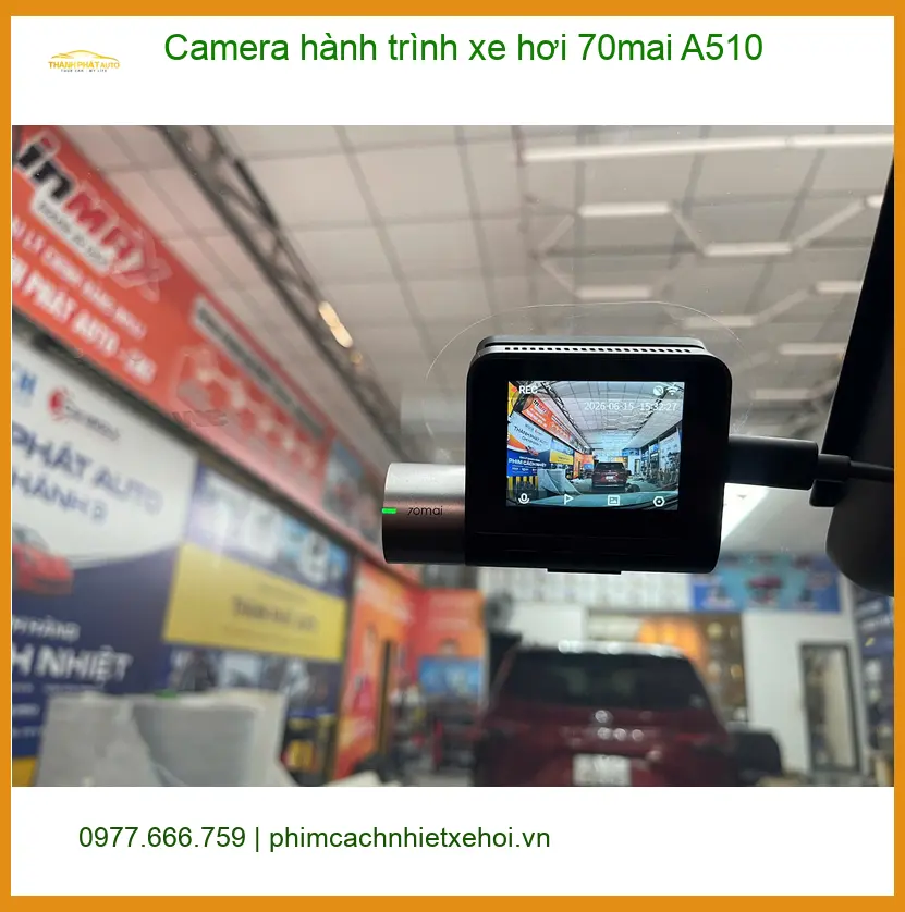 Anh Quang lắp Camera hành trình 70mai A510 cho Honda CR-V tại Hóc Môn ảnh thực tế 5