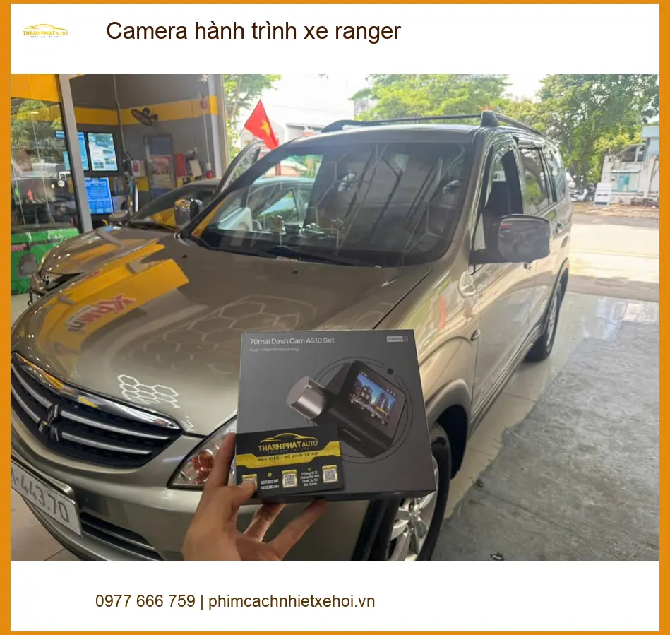 Anh Quang lắp camera hành trình cho Ford Ranger tại Quận Bình Thạnh ảnh thực tế 4