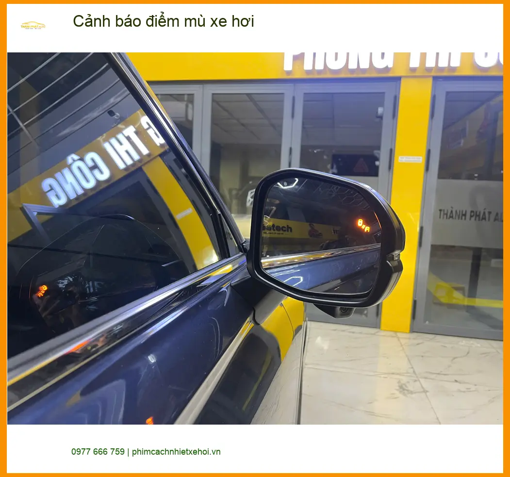 Anh Bảo lắp cảnh báo điểm mù xe hơi Hyundai Accent tại Quận Huyện Nhà Bè