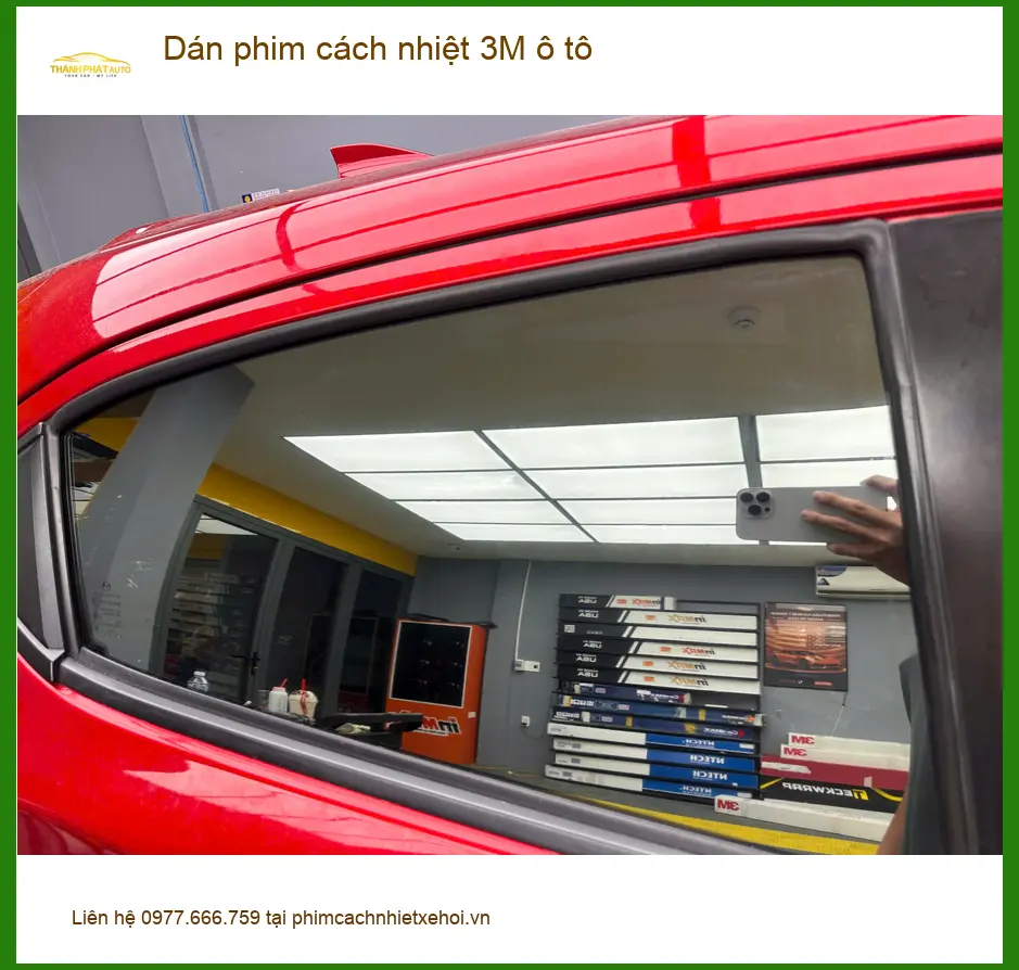 Anh Đức dán phim cách nhiệt 3M ô tô cho Toyota Corolla Altis tại Quận 2 ảnh thực tế 2