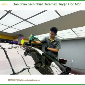 Nơi Dán Phim Cách Nhiệt Ô Tô Ceramax Huyện Hóc Môn - Giá Tốt TPHCM