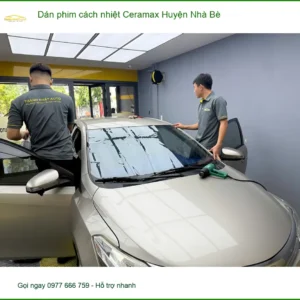 Địa Chỉ Dán Phim Cách Nhiệt Ô Tô Ceramax Huyện Nhà Bè - Giá Tốt TPHCM