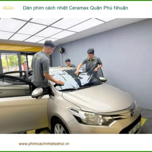 Nơi Dán Phim Cách Nhiệt Ô Tô phim cách nhiệt Ceramax Quận Phú Nhuận - Giá Tốt TPHCM