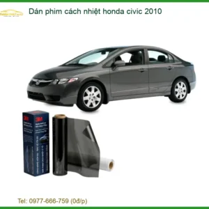 Dán Phim Cách Nhiệt Honda Civic 2010 - Trung Tâm Lắp Đặt Uy Tín TPHCM