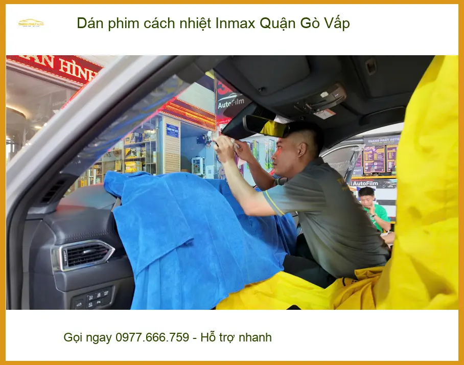 Nơi Dán Phim Cách Nhiệt Ô Tô phim cách nhiệt Inmax Quận Gò Vấp - Giá Tốt TPHCM