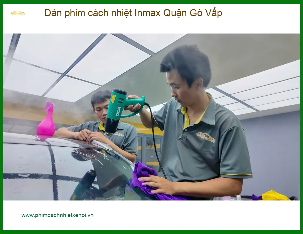 Nơi Dán Phim Cách Nhiệt Ô Tô phim cách nhiệt Inmax Quận Gò Vấp - Giá Tốt TPHCM ảnh thực tế 2