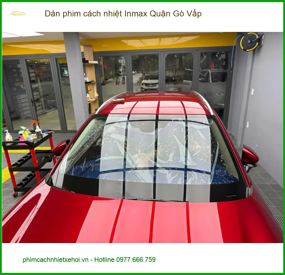 Nơi Dán Phim Cách Nhiệt Ô Tô phim cách nhiệt Inmax Quận Gò Vấp - Giá Tốt TPHCM ảnh thực tế 3