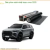 Dán Phim Cách Nhiệt Isuzu MU-X 2025 - Địa Chỉ Lắp Đặt Chính Hãng TPHCM