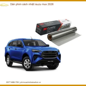 Dán phim cách nhiệt Isuzu Mu-X 2026 - Trung Tâm Lắp Đặt Uy Tín TPHCM