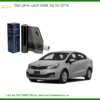 Dán Phim Cách Nhiệt Xe Kia Rio 2014 - Địa Chỉ Thi Công Chính Hãng TPHCM