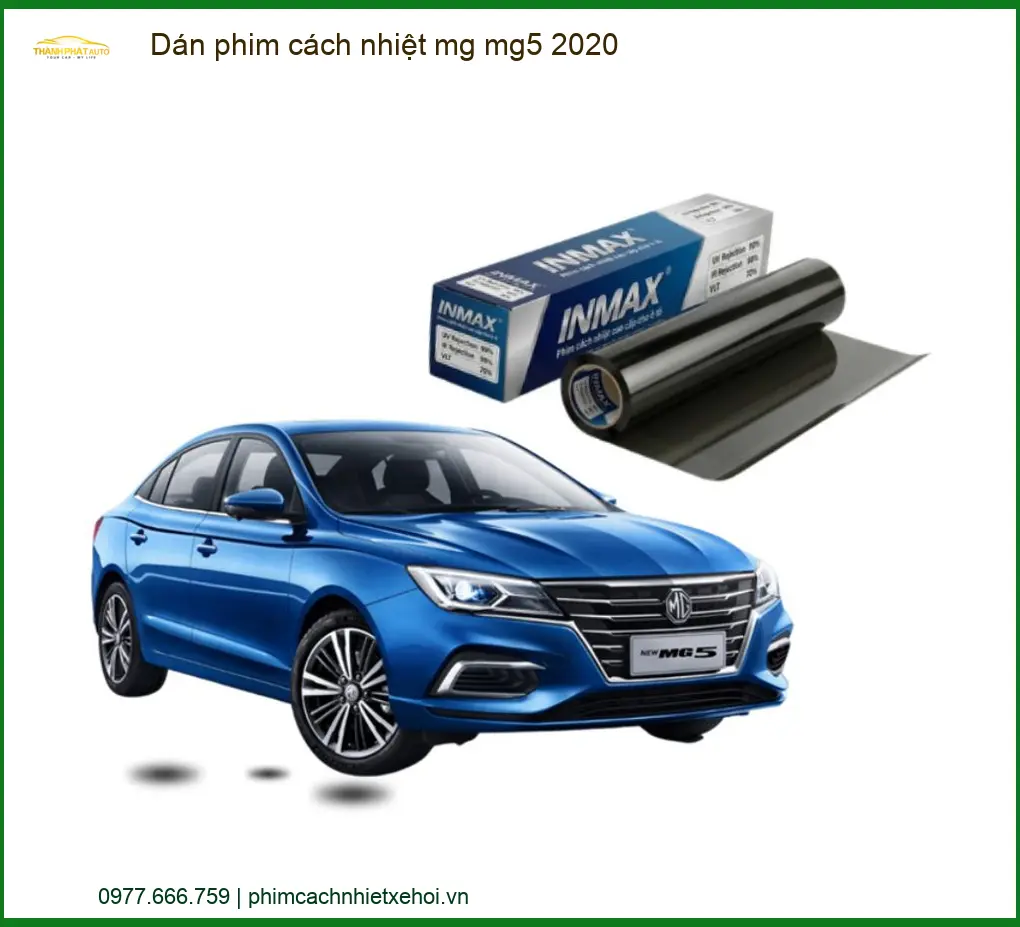 Dán phim cách nhiệt xe hơi MG MG5 2020 - Địa Chỉ Lắp Đặt Uy Tín TPHCM
