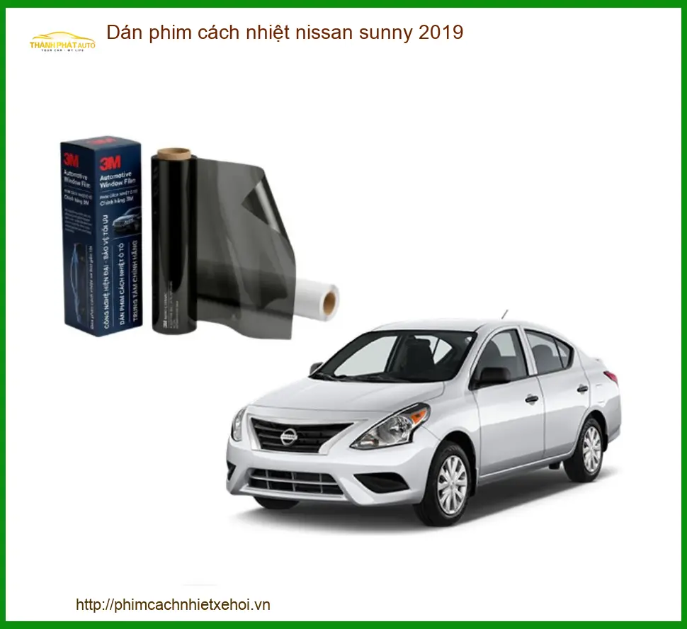 Dán Phim Cách Nhiệt Nissan Sunny 2019 - Trung Tâm Thi Công Chính Hãng TPHCM