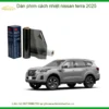 Dán phim cách nhiệt Nissan Terra 2025 - Trung Tâm Thi Công Uy Tín TPHCM