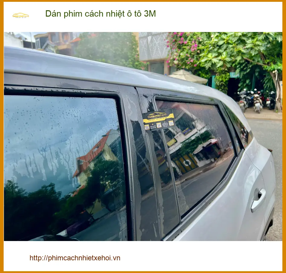 Anh Trường dán phim cách nhiệt ô tô 3M cho Kia K3 Quận Phú Nhuận tránh nắng nóng