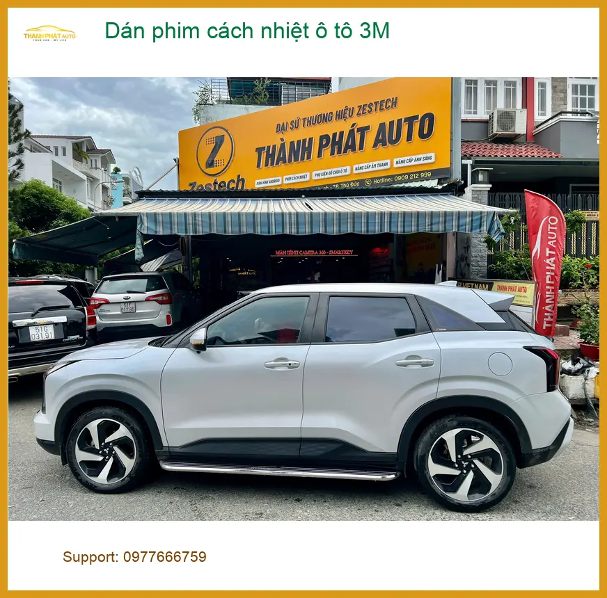 Anh Kiên dán phim cách nhiệt 3M cho Hyundai Accent chuẩn bị nắng gắt Gò Vấp