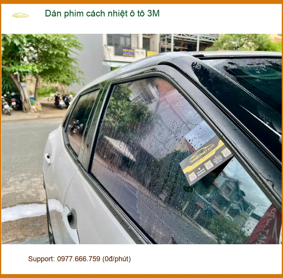 Anh Trường dán phim cách nhiệt ô tô 3M cho Kia K3 Quận Phú Nhuận tránh nắng nóng ảnh thực tế 5