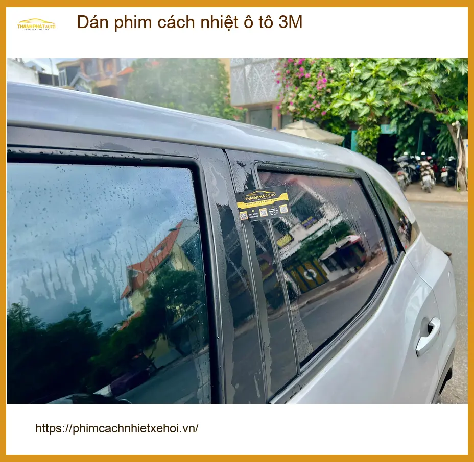 Anh Kiên dán phim cách nhiệt 3M cho Hyundai Accent chuẩn bị nắng gắt Gò Vấp ảnh thực tế 5