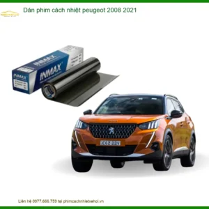 Dán Phim Cách Nhiệt Peugeot 2008 2021 - Trung Tâm Gắn Chính Hãng TPHCM
