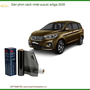 Dán Phim Cách Nhiệt Suzuki Ertiga 2020 - Địa Chỉ Lắp Đặt Uy Tín TPHCM