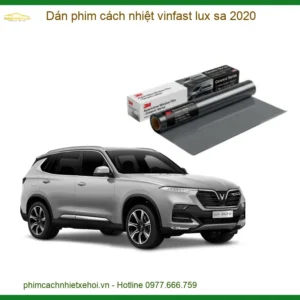 Dán Phim Cách Nhiệt Ô Tô VinFast Lux SA 2020 - Địa Chỉ Lắp Đặt Chính Hãng TPHCM